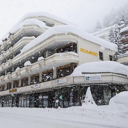 Wunderstay Alpine 403 Centric Studio Balcony/View Davos Kültér fotó