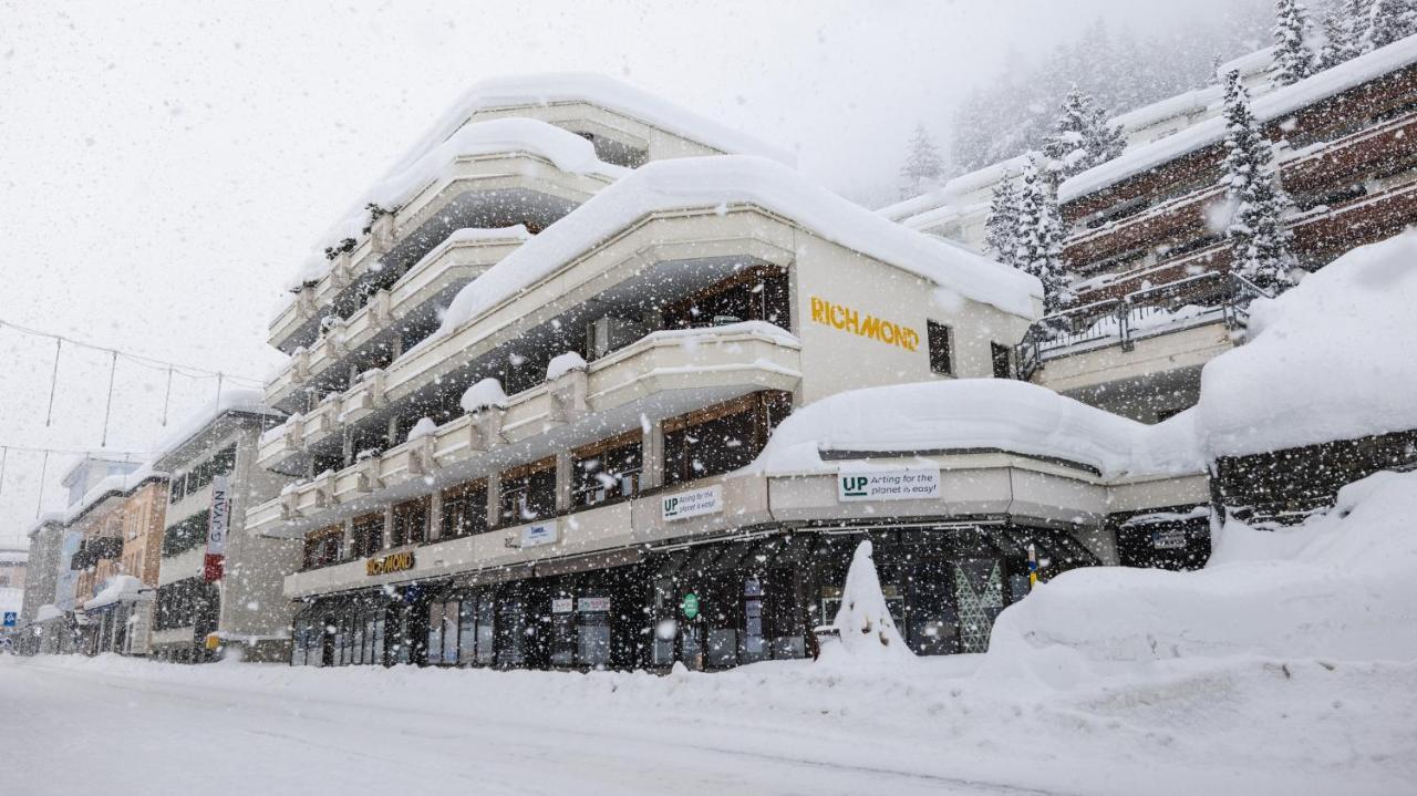 Wunderstay Alpine 403 Centric Studio Balcony/View Davos Kültér fotó