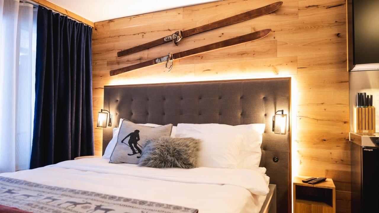 Wunderstay Alpine 403 Centric Studio Balcony/View Davos Kültér fotó